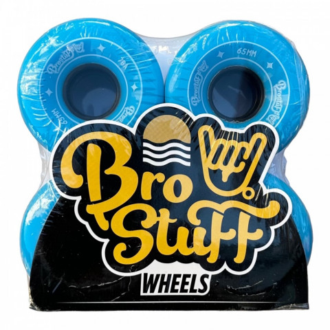Колеса для скейтборда Bro Stuff 78A - Blue 65мм